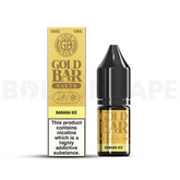 Banana Ice 10ml Nic Salt E-Liquid By Gold Bar Salts